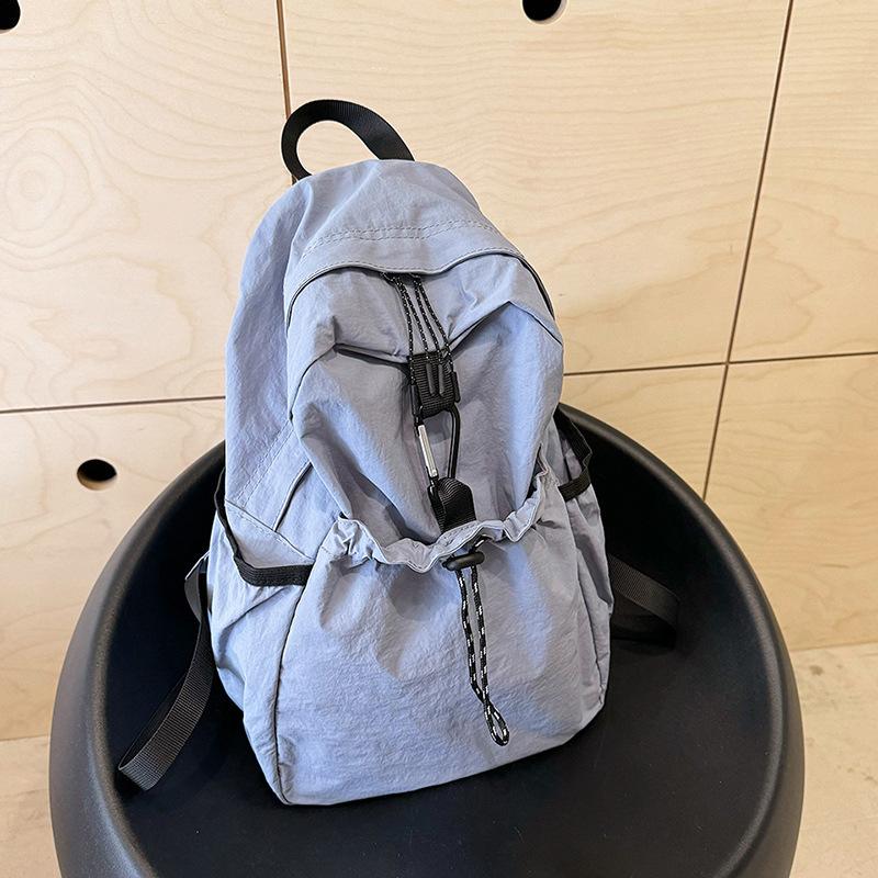 Tooxika Ins Niche Design Backpack Student Class Bag Portable Backpack Commuting Versatile Travel Bag