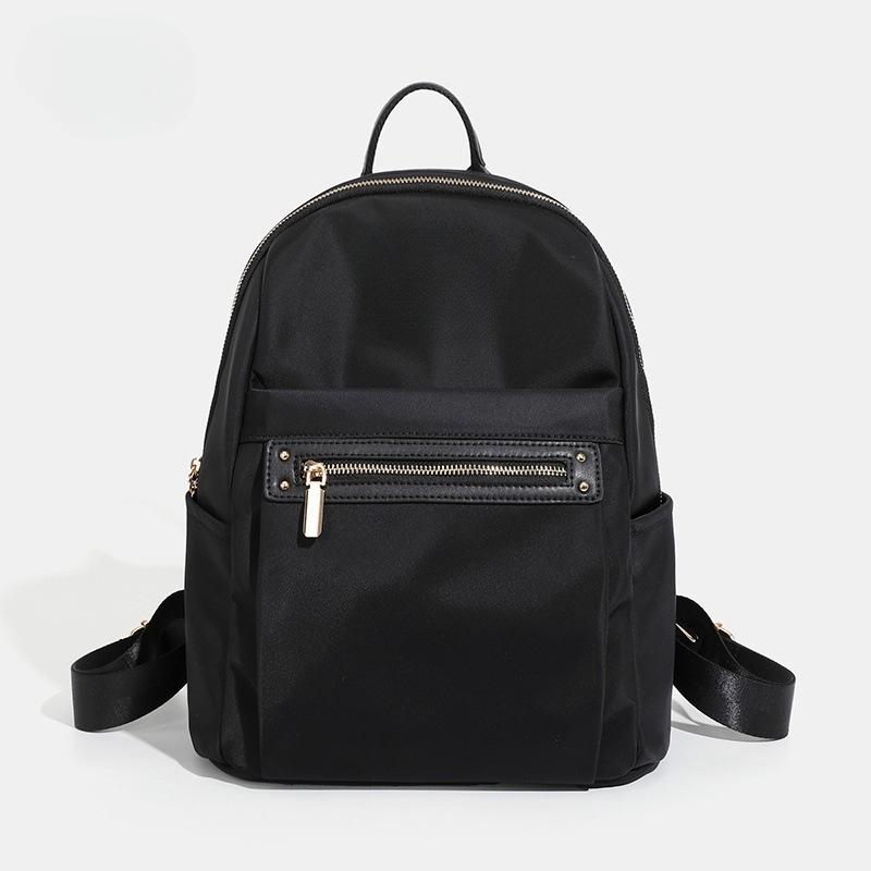 

Daily Student Lightweight Backpack Simple Everything Stylish Women s Backpack Oxford Cloth Commuter Travel чёрный