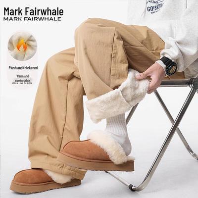 Mark Fairwhale Men's Winter Fleece Lined Straight Leg Casual Pants