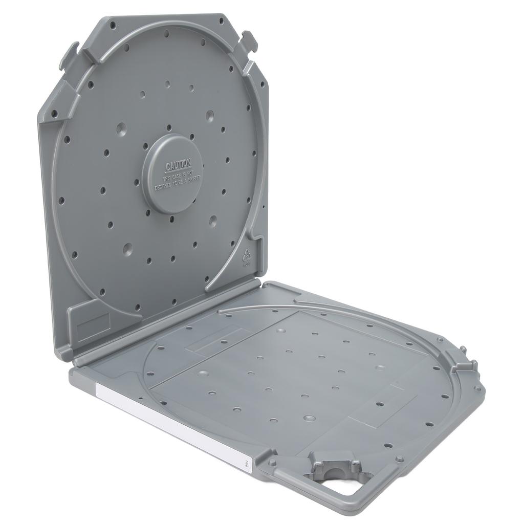 10 Inch Empty Tape Reel Storage Box Scratch Resistant Full Open Reel Sound Tape Box for Sound Tapes