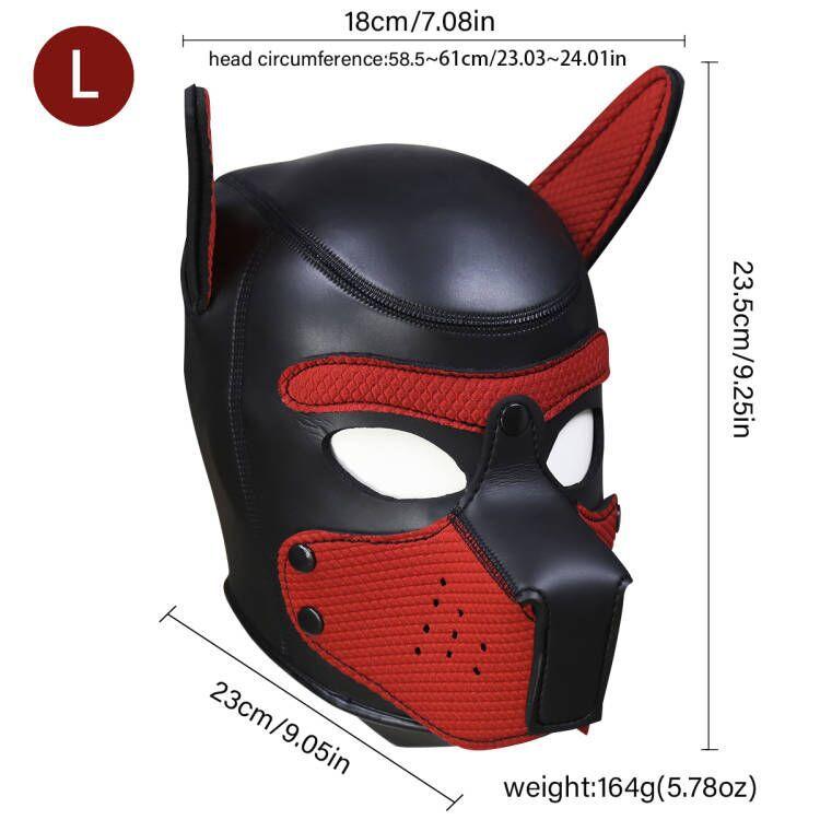Hot selling sex toys sponge head cover dog head cover performance props mask dog head costume fun head cover head cover