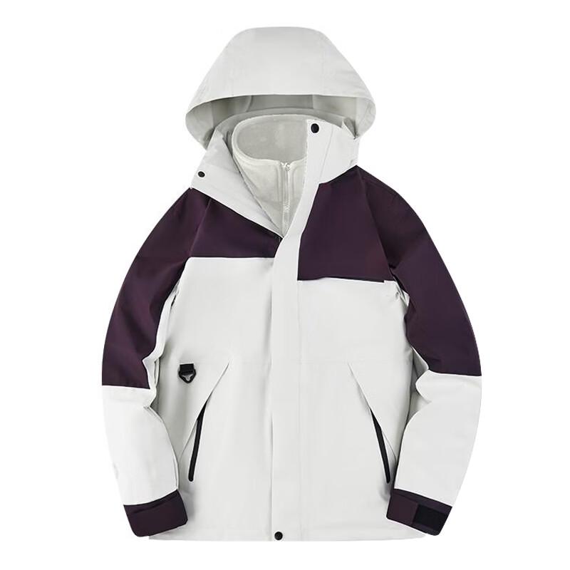 Zheng Zhan Hu Unisex 3-in-1 Outdoor Ski Jacket J25861