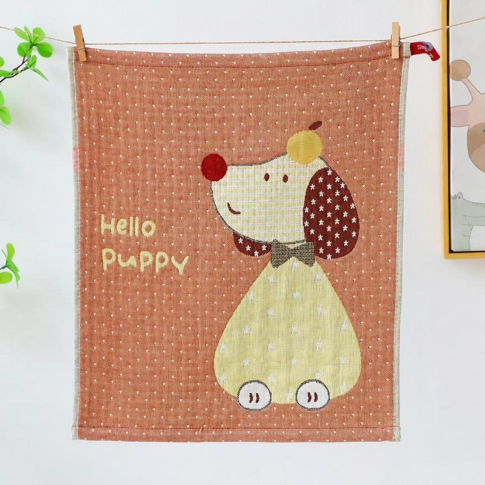 34x40cm Large Hand Towel 4 Layer Cotton Gauze Tea Towel New Kitchen Towel Kindergarten Children
