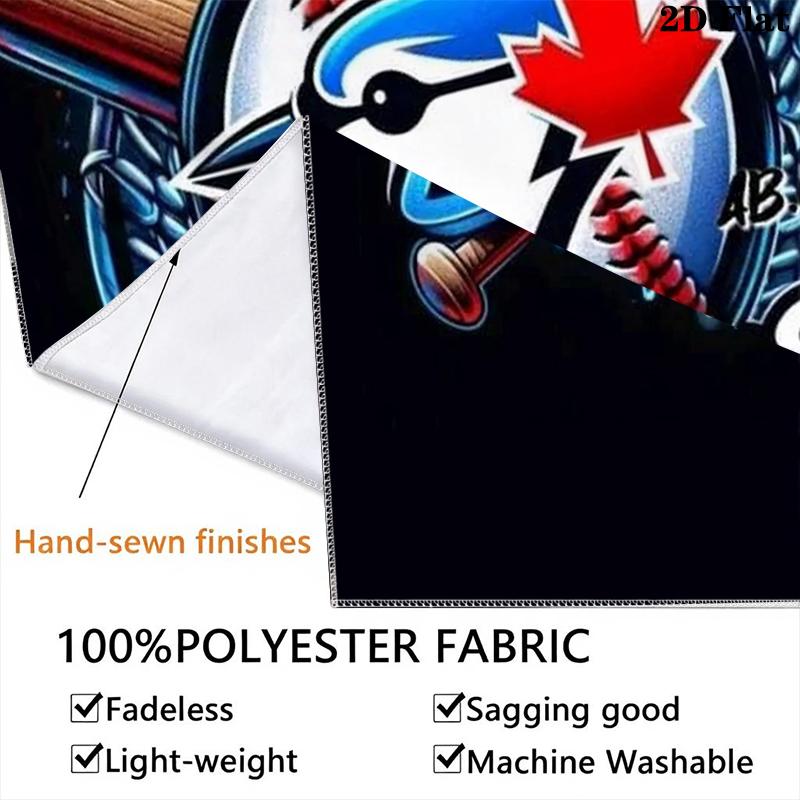 Toronto Blue Jays Wall Tapestry Aesthetic Wall Hanging Printed Fabric Blanket Decorative Tapestries for Bedroom Living Room Home Decor