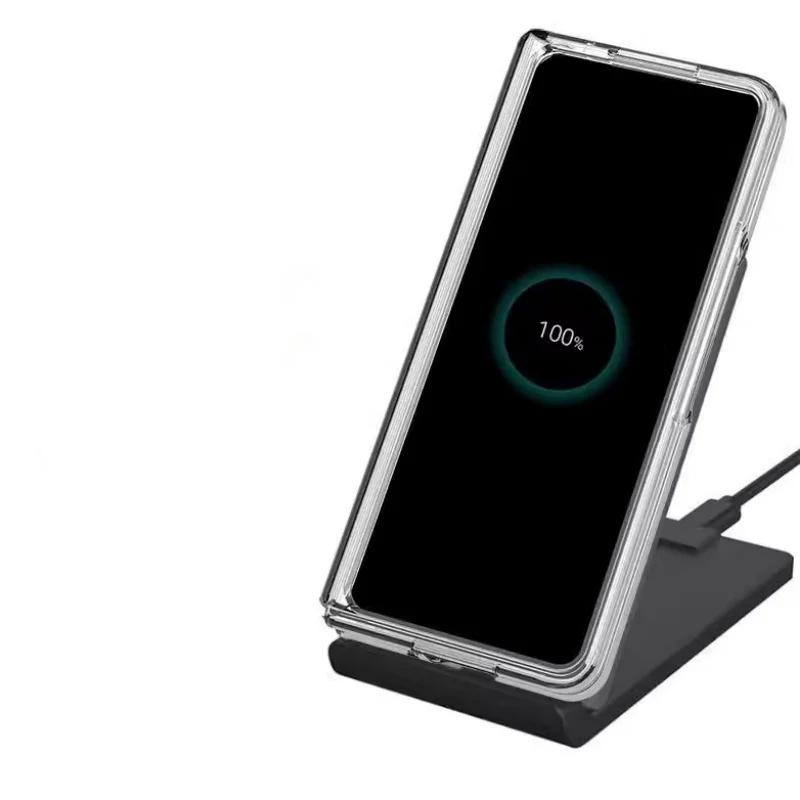 For Samsung Z Fold 7 Transparent Hinge Pen Slot Protection Cover Shockproof Hard PC Case Shell for Galaxy Z Fold7 Fold6 Fold5