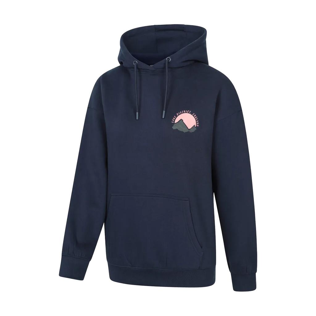 Mountain Warehouse Womens/Ladies Lake District Graphic Relaxed Fit Hoodie
