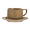 Japanese Retro Ceramic Coffee Cup And Saucer Set Creative Mug Latte Cup Latte Cup Old Teacup Water Cup