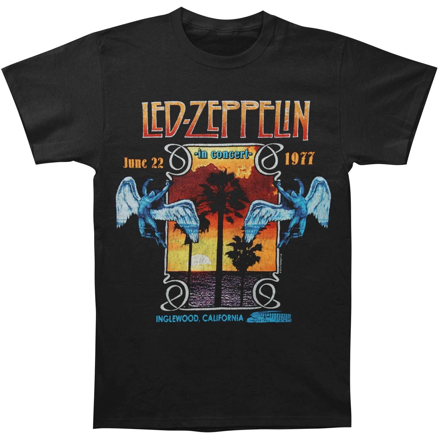 LED ZEPPELIN Inglewood Logo T-Shirt S M L XL 2XL NEW L