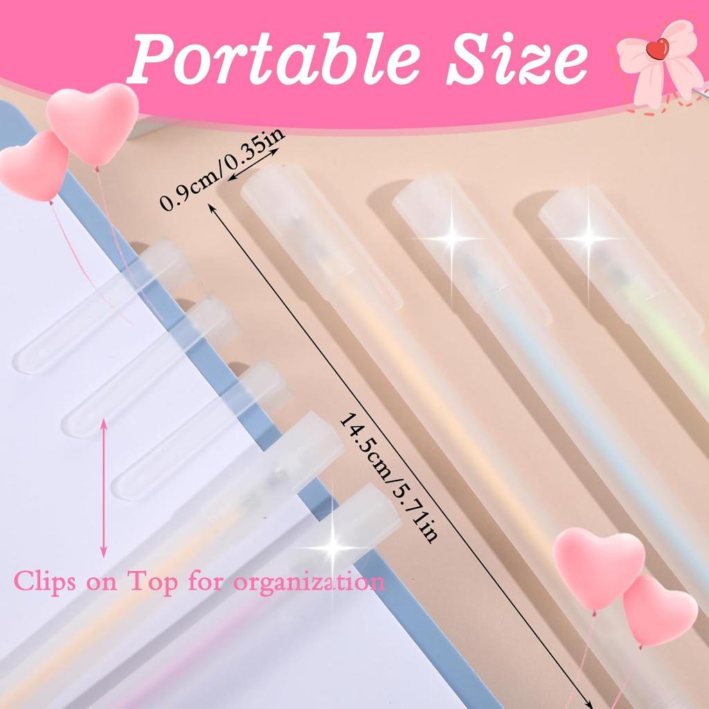 12 Pcs Glue Pen Quick Drying Color Spot Glue Pen Liquid Pens,Pens for Crafting, Scrapbooking, Card Making, School Craft Supplies