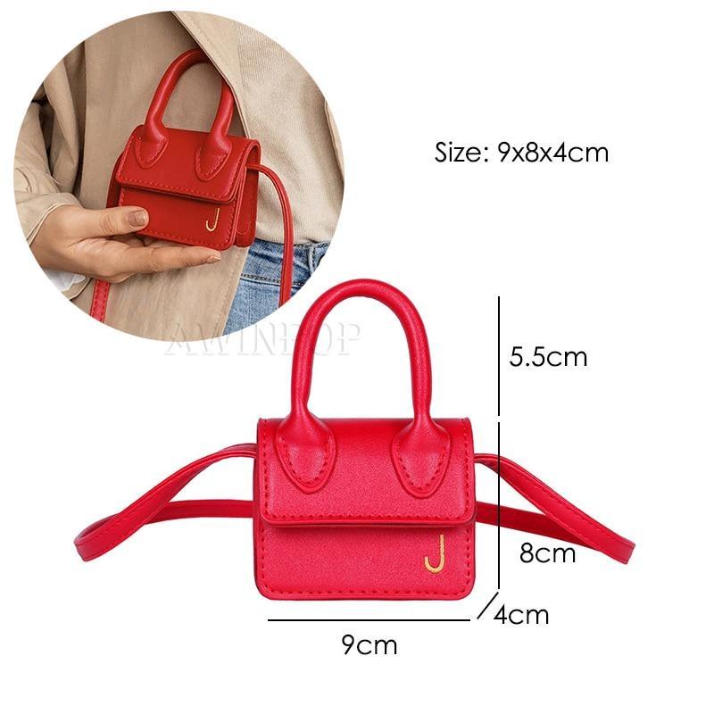 Luxury Handle Mini J Bags Brand Purses Handbags 2023 Women Designer Small Shoulder Crossbody Bags Female Lipstick Bag Totes