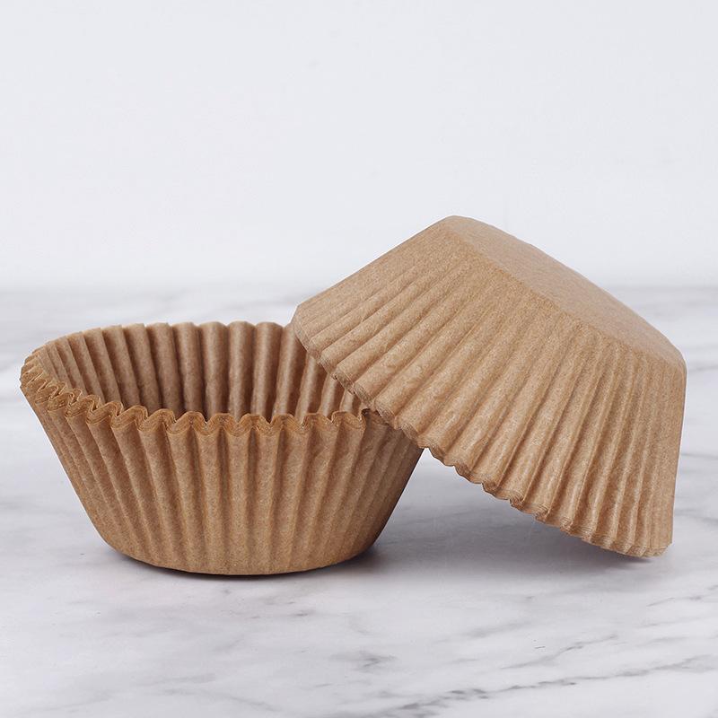 100 ks/sada Papírové košíčky na muffiny a cupcakes Kulaté Pečení Muffinový košíček Jednorázový