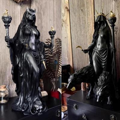 Cross-border Halloween Hekate Niktipolos Night Witch Figurine