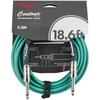 Fender Contour 18.6 Ft (approx. 6 M) Cable, Sherwood Green, Guitar Cable