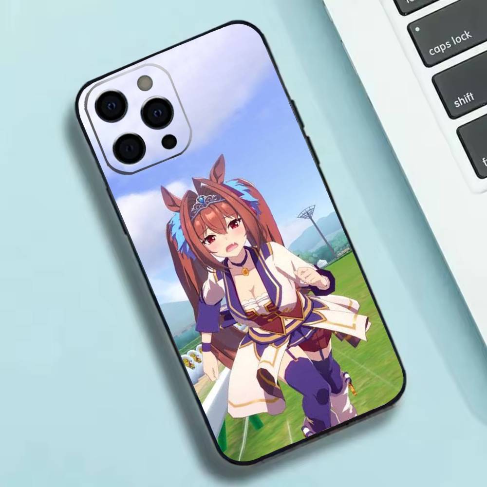 Pretty Derby Uma M-Musume Phone Case Silicone Soft For IPhone 17 16 15 14 13 12 11 X XR Plus Pro Max Plus