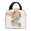 Sac à lunch isotherme Sarah Kay Swing Girl pour femmes, glacière de bureau, boîte alimentaire thermique, sac fourre-tout, boîtes à lunch portables, conteneur