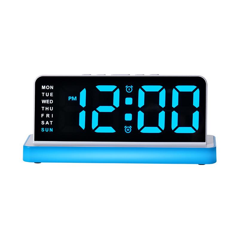 GH9020 LED Alarm Clock: Large Display, Multi-Function, Night Light