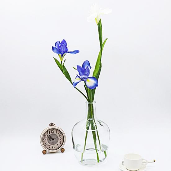 1 Bouquet Handcrafted Fake Flower Flexible Bright-colored Beautiful Everlasting Faux Flowers Gardening Supply