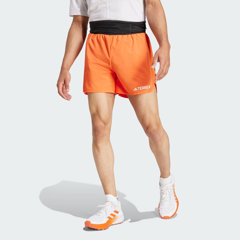 Adidas Terrex Xperior Shorts Outdoor Woven Trail Running Color Block Simple Sports Shorts Men Shorts Half-Impact-Orange JF1229