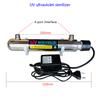220 V 12W Stainless Steel Ultraviolet Water Purifier Sterilizers Aquarium Direct Drinking Water