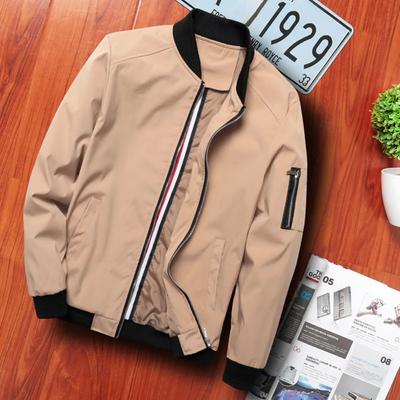 Vestes Décontractées pour Hommes Hauts de Baseball Vestes Cardigan pour Hommes Veste Bomber Extérieure Printemps Automne Manteau à Manches Longues