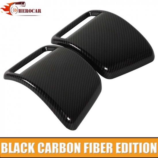 Carbon Fiber Rear Taillight Lamp Cover For Dodge RAM 1500 2500 3500 -2024