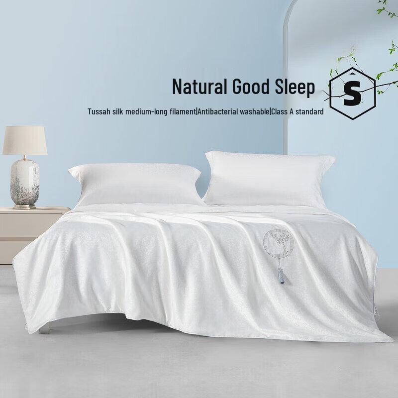 Mercury Home Textiles Class A Washable Tussah Silk Quilt