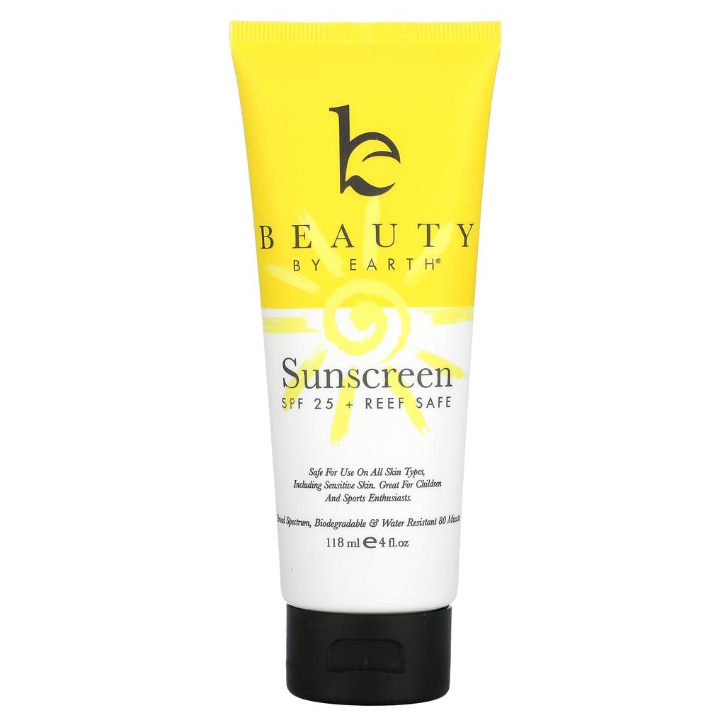 Mineral Sunscreen, Spf 25 Zinc Oxide UV Protection, 118Ml (4Fl Oz)