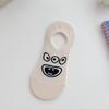 1/5 Pairs Cartoon Funny Boat Socks Women's Socks Summer Thin Invisible Low-Cut Cute Short Socks Trendy Monster