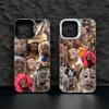 Lustige Meme Affen Collage Handyhülle für iPhone 17 16 15 14 13 12 11 Pro Max Lustige Meme Schutzhülle Funda Capa Coque