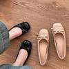 Solid Color Single Shoes, Light Mouth Women's Versatile Commuting Bow, Gentle Summer New Fashion Casual Shoes Are Not Tired