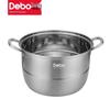 Debo 28cm 304 Edelstahl Doppelschicht-Dampfgarer