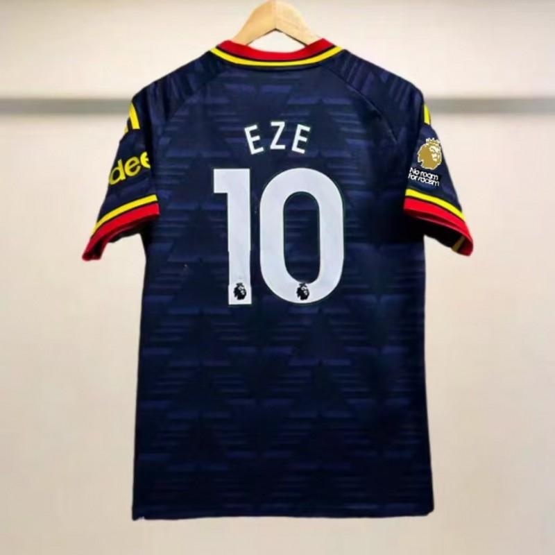Mens Short Sleeve Football Jersey Premium Fan Edition Striped Design Arsenal Home Match Support