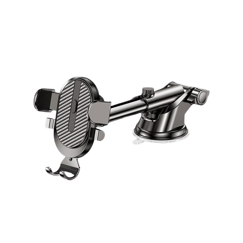 Suction Cup Car Phone Holder, Adjustable Dashboard Windshield Mount Stand For Smartphone Gps Navigation