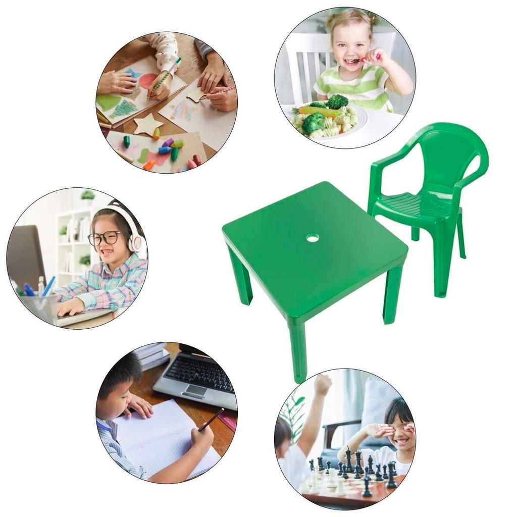 Kindertisch + Stuhl Kunststoff Afrika - 1 Stuhl