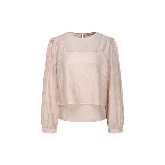 Wrinkle Blouse + Camisole Set GS3P0BL321