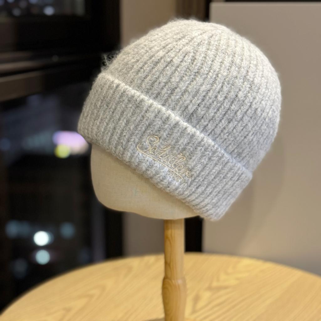 Korean Style Large Head Circumference Knitted Hat for Women in Winter Loose Ear Protection Face Small Warm Thick Wool Hat Cold Protection Pile Hat