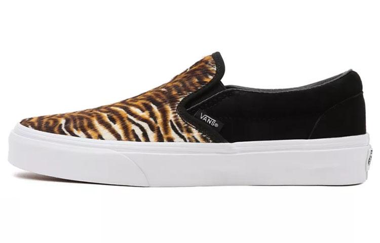 Vans Классические слипоны из мягкой замши Черный Желтый Женские VN0A5JMHB0I 42