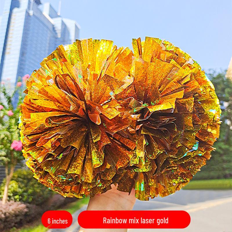 Colorful Cheerleading Pompons Hand Flowers for Events
