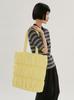 Eco Logo Padded Tote Bag 13WGB262323 YEL F [Emi] Women's