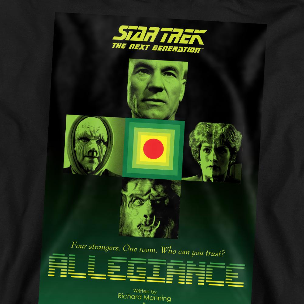 STAR TREK Unisex Adult The Next Generation Season 3 Episode 18 Sweatshirt