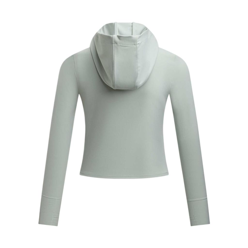 Under Armour Meridian Comfortable Fashionable Simple Versatile Hooded Jacket Women Jackets Hydrogen-Green 1386618-377