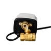 1/2" 3/4" 1" IP65 Wasserdichtes Motorisiertes Kugelventil 3-Draht 2 Steuerung Normal Geschlossen Messing Elektrisches Kugelventil 8NM Drehmomentmotor