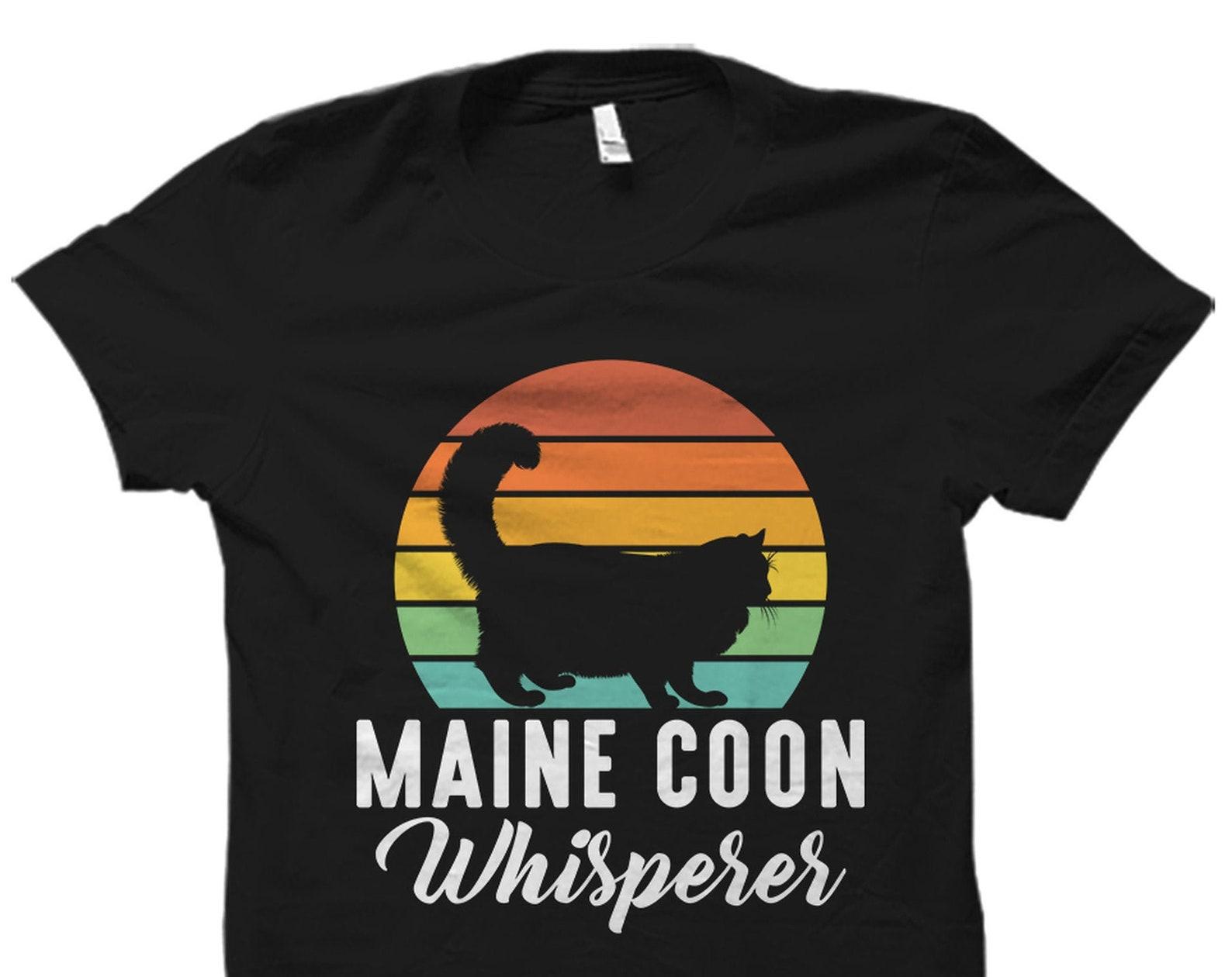 Maine Coon Shirt. Maine Coon Gift. Maine Coon T-Shirt. Maine Coon Fan Shirt. Maine Coon Fan Gift. Maine Coon Lover Gift #OS3890 S