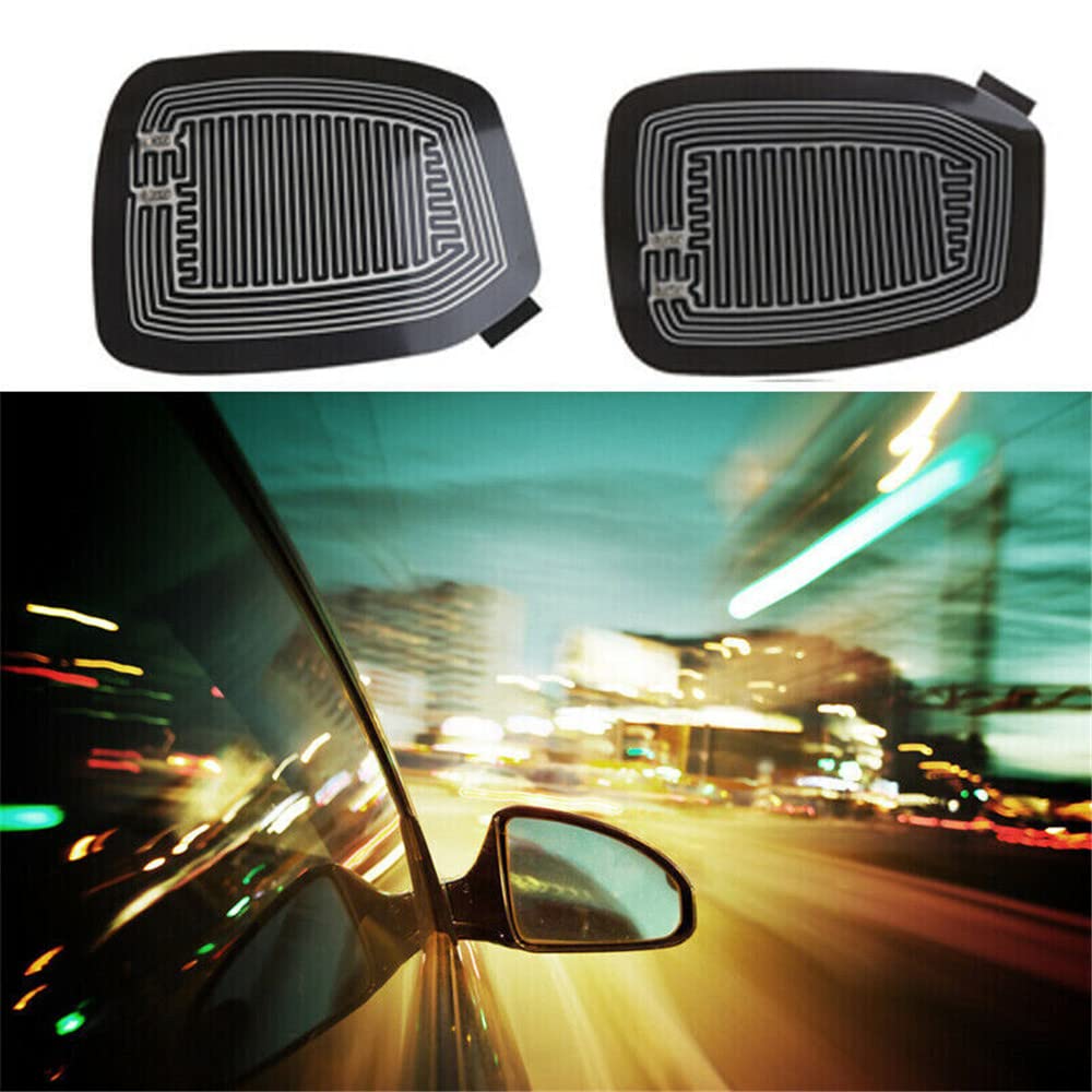 Car Rearview Mirror Heating Defogger Side Glass Warm Heater Rear