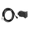 Car AUX Cable Audio Adapter Plug and Play High Toughness Replacement for Spuerb 2008‑2011