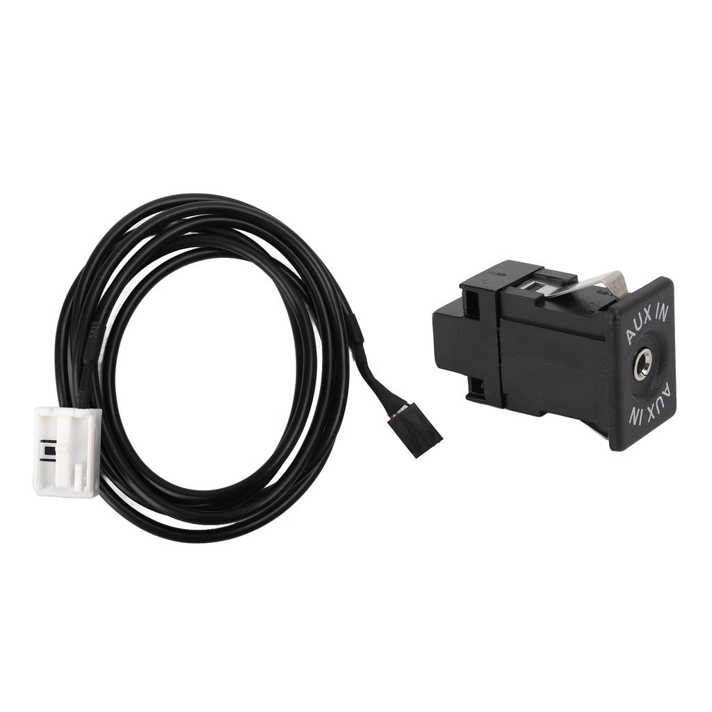 Cavo AUX per Auto Adattatore Audio Plug and Play Alta Resistenza Sostituzione per Spuerb 2008‑2011