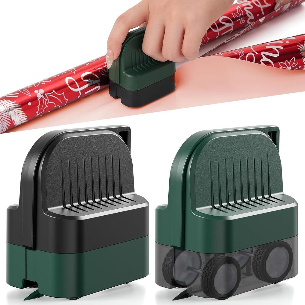 Roll Packaging Paper Cutter with Drum, Gift Packaging Paper Cutter, Suitable for All Types of Rolls