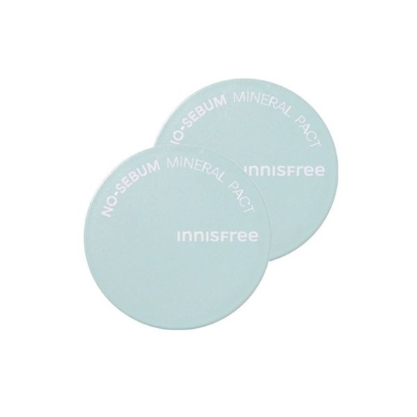 Innisfree No-Sebum Mineral Pact 8.5g 2ea