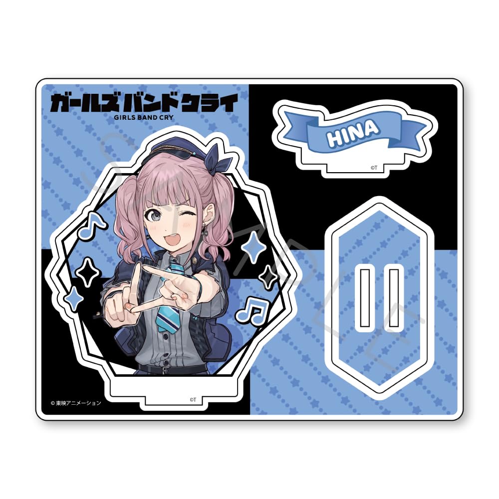 ТВ-аниме «Девичья группа Cry» [Хина] 5-я акриловая подставка ZI