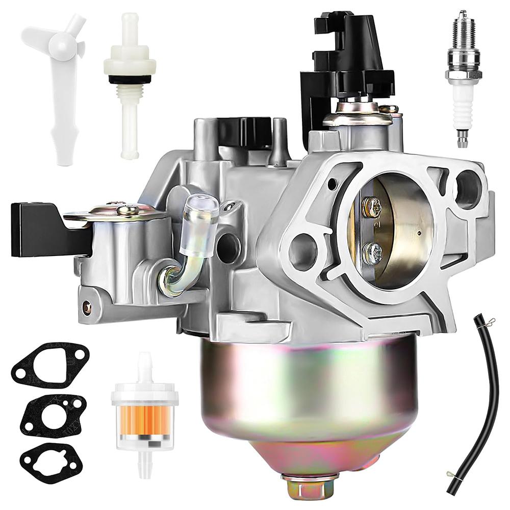 GX390 Carburetor for Honda GX340 13 HP 13HP 11HP GX 390 Engine Replace 16100-ZF6-V01 with Fuel Filter Gasket 1Set